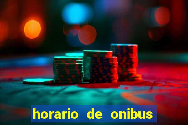 horario de onibus santos dumont x juiz de fora